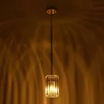 Светильник подвесной (подвес) Rivoli Suzanne 1052-201 1 х Е27 40 Вт хрусталь