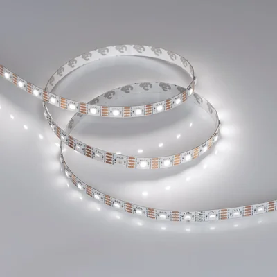 Лента SPI-B60-10mm 12V White6000-PX1-RAM (9.3 W/m, IP20, 5060, 5m) (Arlight, бегущий огонь)