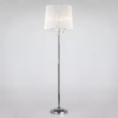 Торшер Eurosvet 2045/3F хром/белый