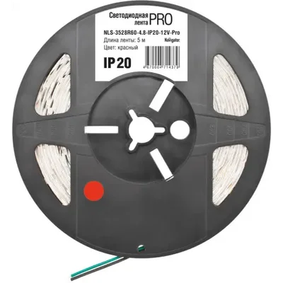 Светодиодная лента NLS-3528R60-4.8-IP20-12V-Pro R5