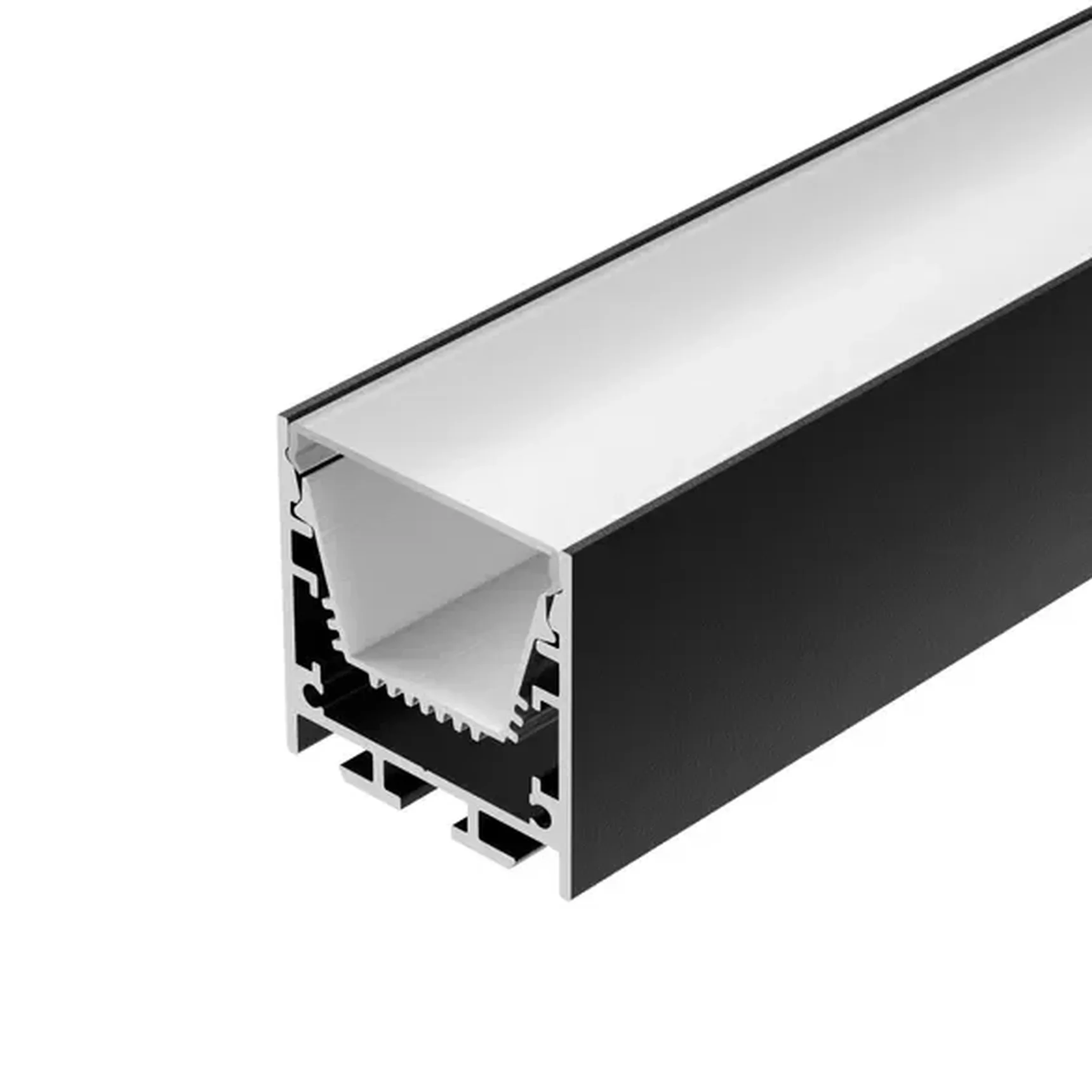 Профиль LINE-3535-TRAY-3000 BLACK (Arlight, Алюминий) 062196