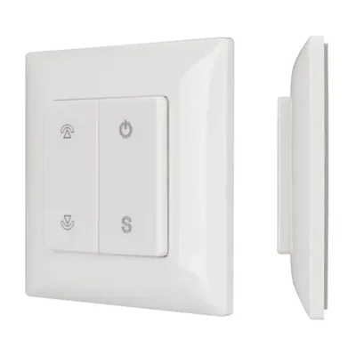 Панель SMART-P46-DIM-P-SUF (3V, 1 зона, Knob, 2.4G) (Arlight, Пластик)