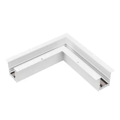 Коннектор угловой MAG-CON-4560-F-L90 (WH, 5LN) (Arlight, IP20 Металл, 5 лет)