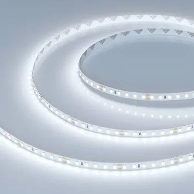 Лента UL-A120-8mm 24V White6000 (14.4 W/m, IP20, 5m) (Arlight, 7 лет)