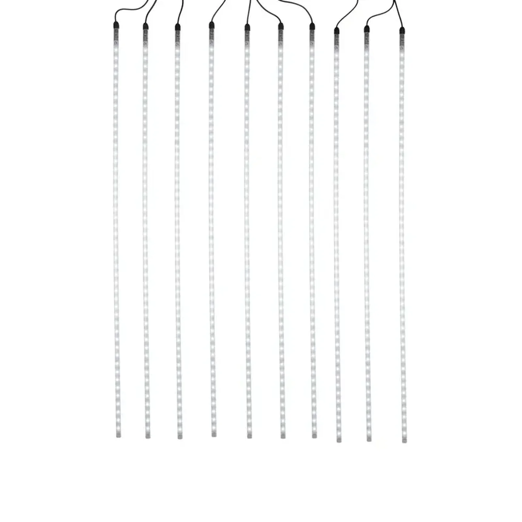 Гирлянда Тающие сосульки 24 В, комплект 10 шт. х 100 см, шаг 100 см, 960 LED, белый, соединяются, NEON-NIGHT