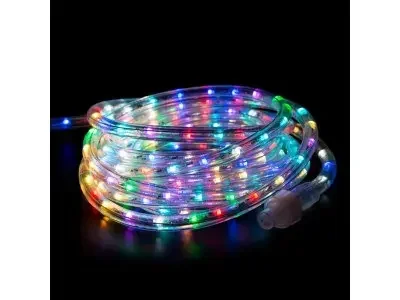 Дюралайт LED , свечение с динамикой (2W) - RGB Ø13мм, 36LED/м, 14м