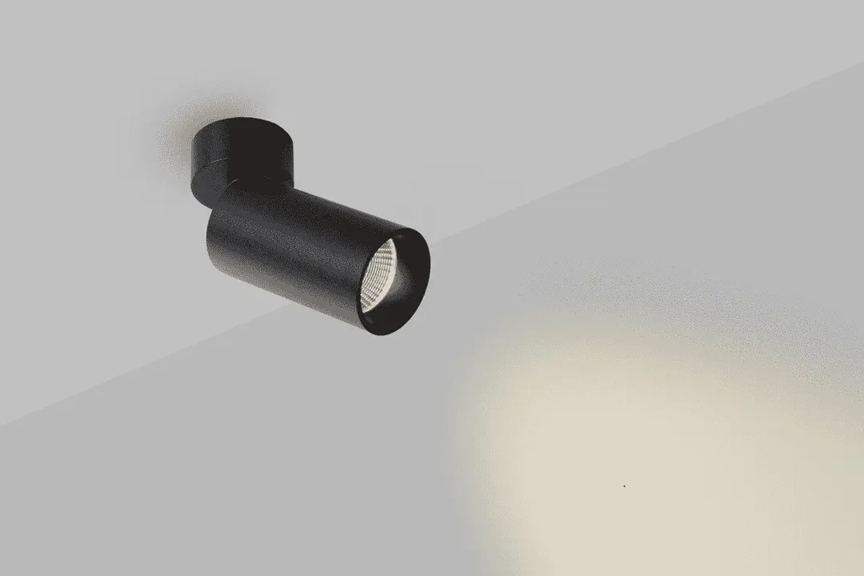 Крепление сменное М3 для светильников MINI VILLY, поворотное накладное, цвет Черный, MINI-VL-M3-BL