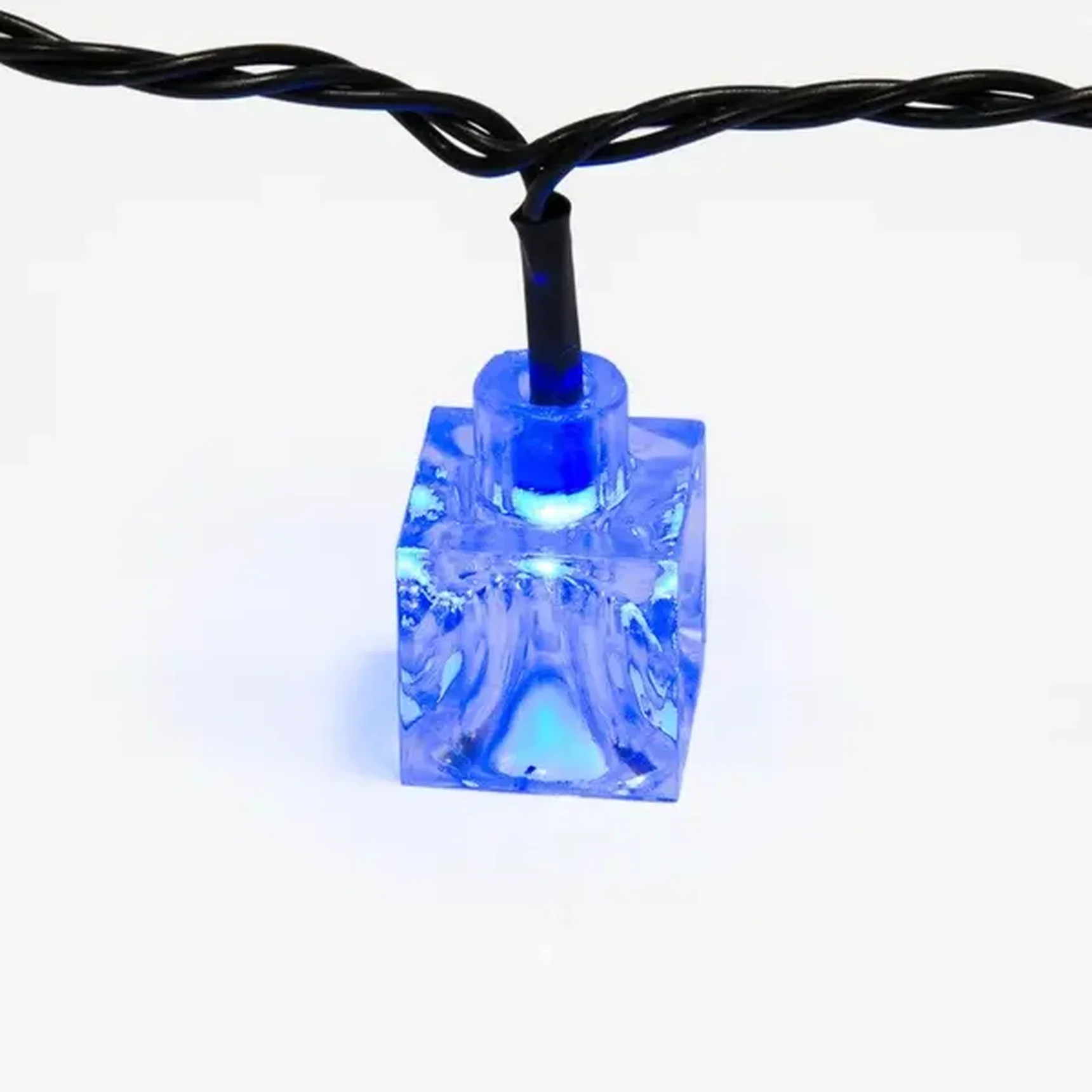 Гирлянда светодиодная Кубики 20 LED МУЛЬТИКОЛОР 2,8 метра с контроллером