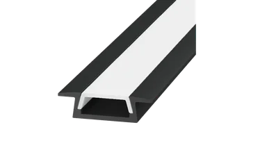 Встраиваемый алюминиевый профиль SWG, черный, RC-2206-BL