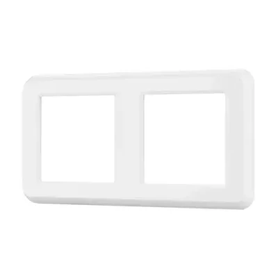Рамка пластиковая FRM-VERSA-PL-2-WH (Arlight, -)