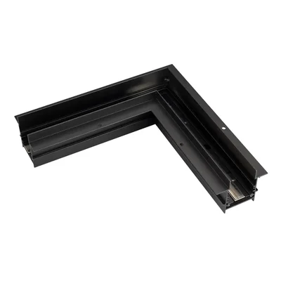 Коннектор угловой MAG-CON-4560-FDW-L90 (BK) (Arlight, IP20 Металл, 5 лет)