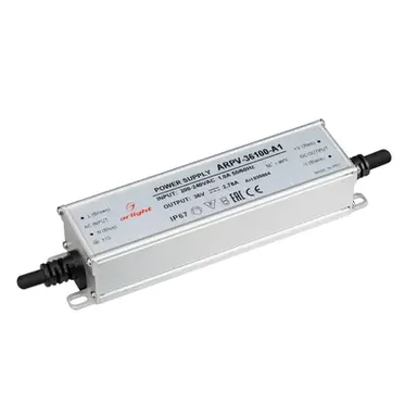 Блок питания ARPV-36100-A1 (36V, 2.78A, 100W) (Arlight, IP67 Металл, 3 года)