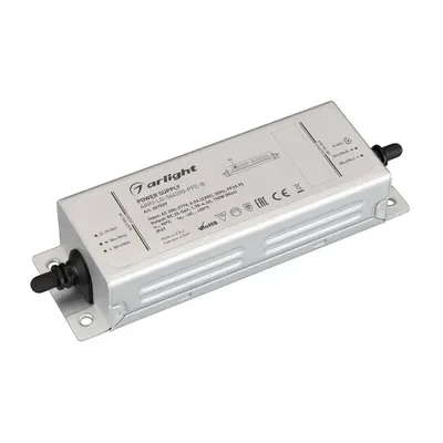 Блок питания ARPJ-LG-564200-PFC-B (150W, 25-56V, 1.78-4.2A) (Arlight, IP67 Металл, 5 лет) 057529