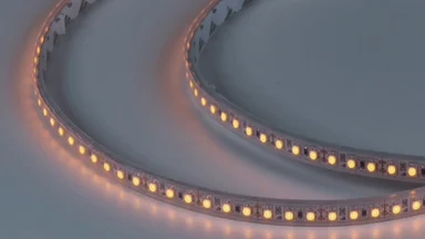 Светодиодная лента 3528, 120 LED/м, 9,6 Вт/м, 12В , IP66, Цвет: Желтый, SWG3120-12-9.6-Y-66-M