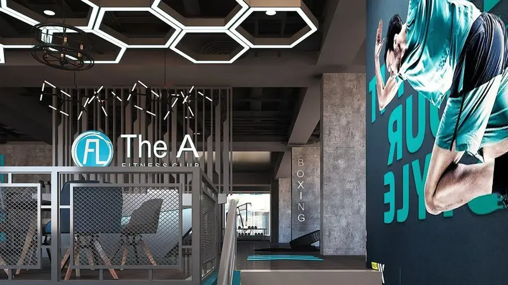 Подвесной светодиодный светильник Siled Hexago-02-Prof 7370415