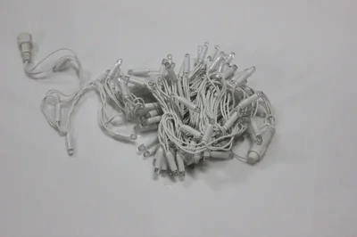 LED-PLS-200-20M-240V-W/W-W/O Белая/белый провод, соединяемая (без силового шнура) С КОЛПАЧКОМ