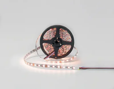 Светодиодная лента 12В 19.2Вт IP20 цвет RGB + теплый белый, 010116