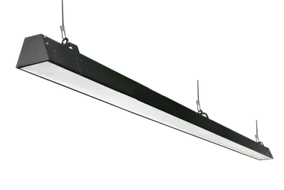 Светильник Ритейл 40W-5000Lm 4000-4500К Опал IP40 Черный