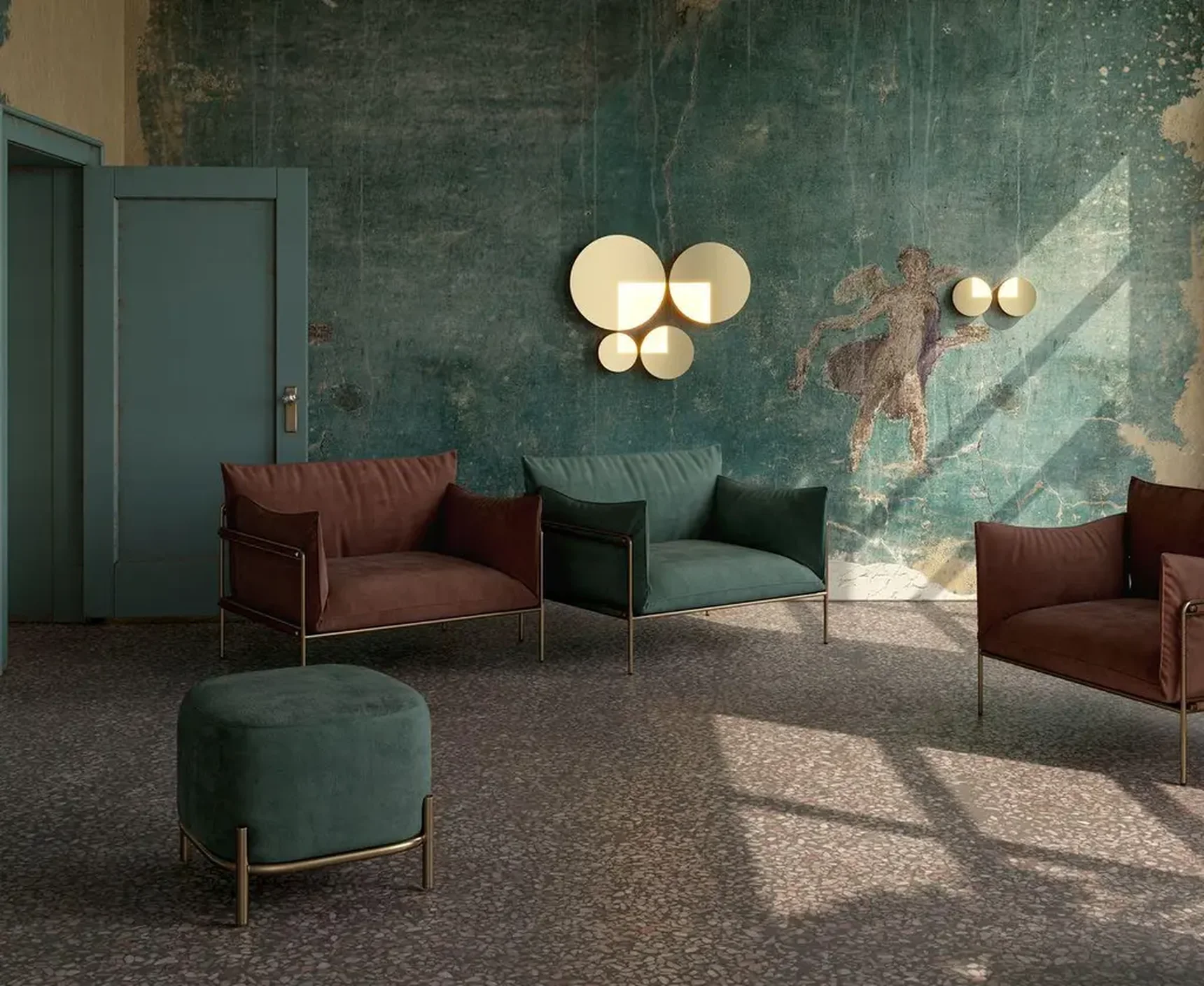 Настенный светильник (бра) Jupiter MOD320WL-L10BS3K