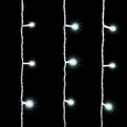Гирлянда Занавес 2 x 3 м Белый 220В, 600 LED, Провод Прозрачный ПВХ, IP54