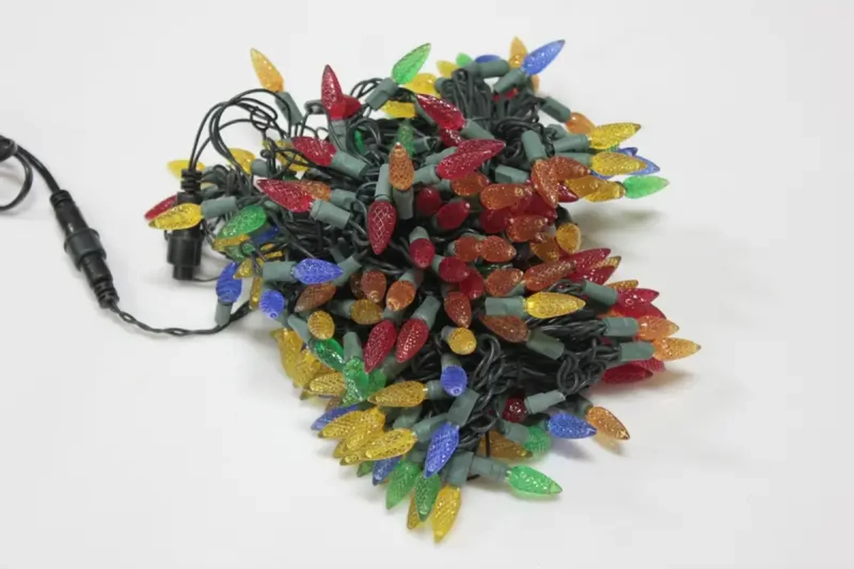 LED-PL-C6-4G-240V-20-M, 20м, 200 светодиодов, мульти