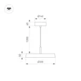 Светильник SP-ELEGANT-R300-17W Day4000 (BK, 120 deg, 230V) (Arlight, IP20 Металл, 3 года), 033920