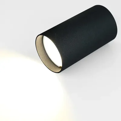 Спот GWL-GU10-M-IP20 Черный Башня