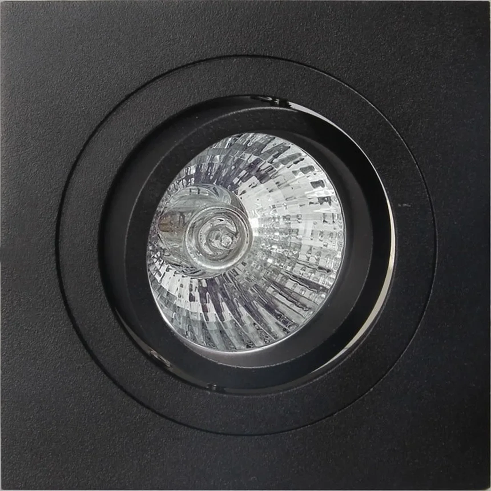 Светильник SPOT RECESSED GU10 SQUARE BLACK
