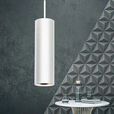 PL1 GU10 WH 300 Подсветка ЭРА подвесной, GU10, D80*300мм, белый