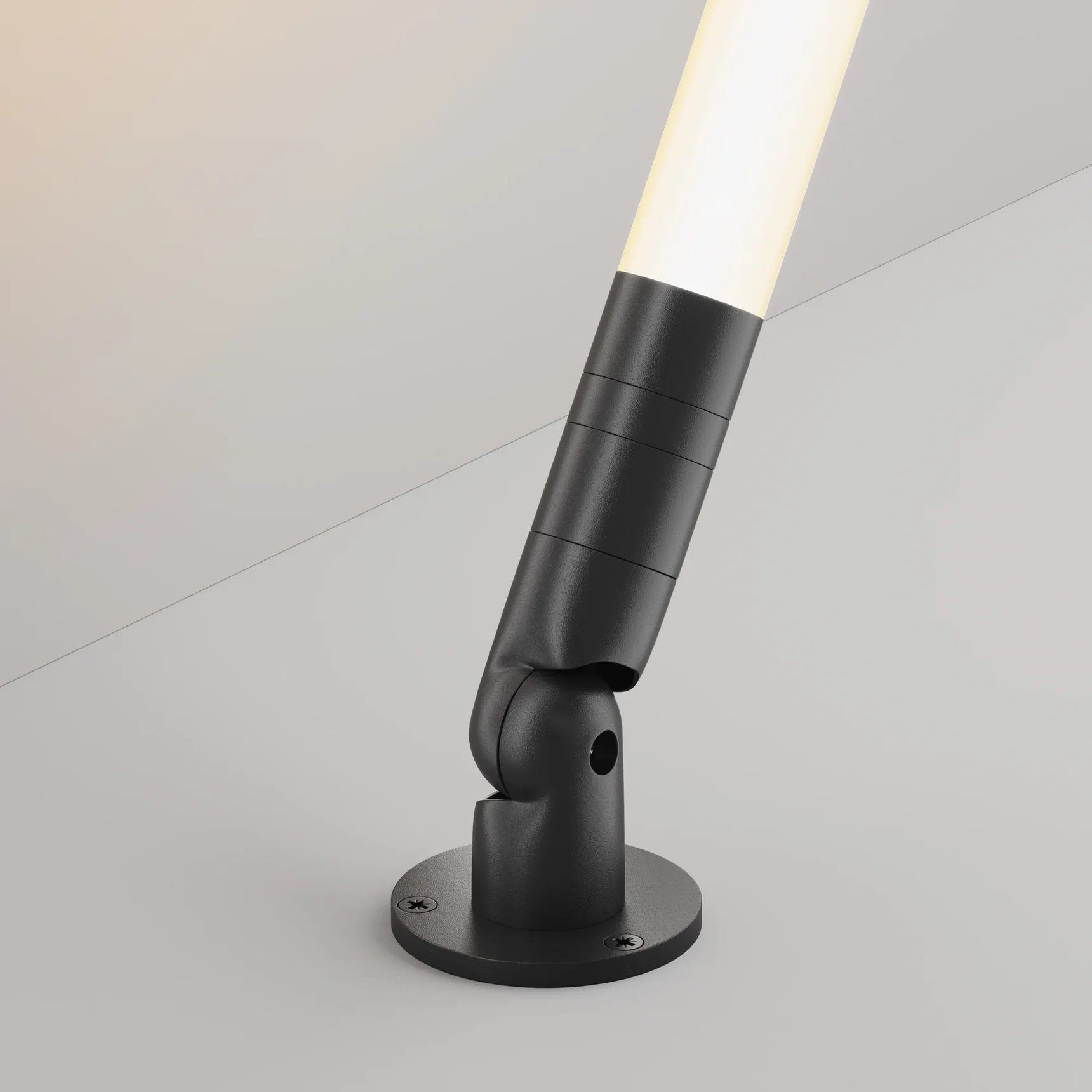 Шарнирное основание для накладного монтажа системы Shelf без ввода питания, C027CS-B