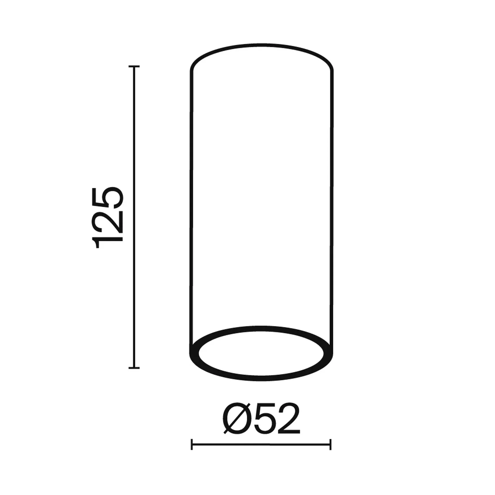 Потолочный светильник FOCUS LED 4000K 1x12Вт 50° Dim Triac C056CL-L12B4K-W-D-B
