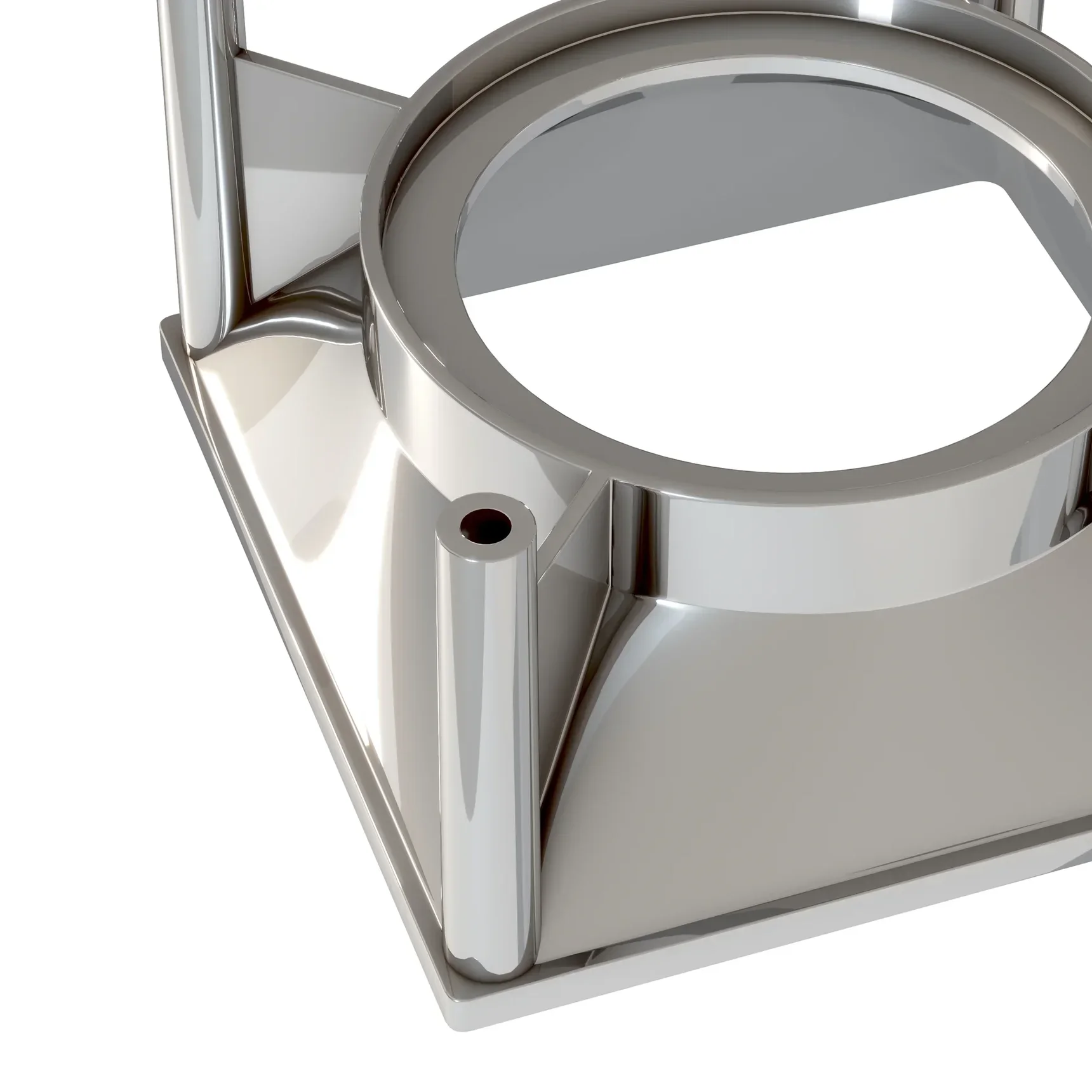 Декоративная рамка-отражатель для накладных светильников серии Alfa LED, C065-01CH