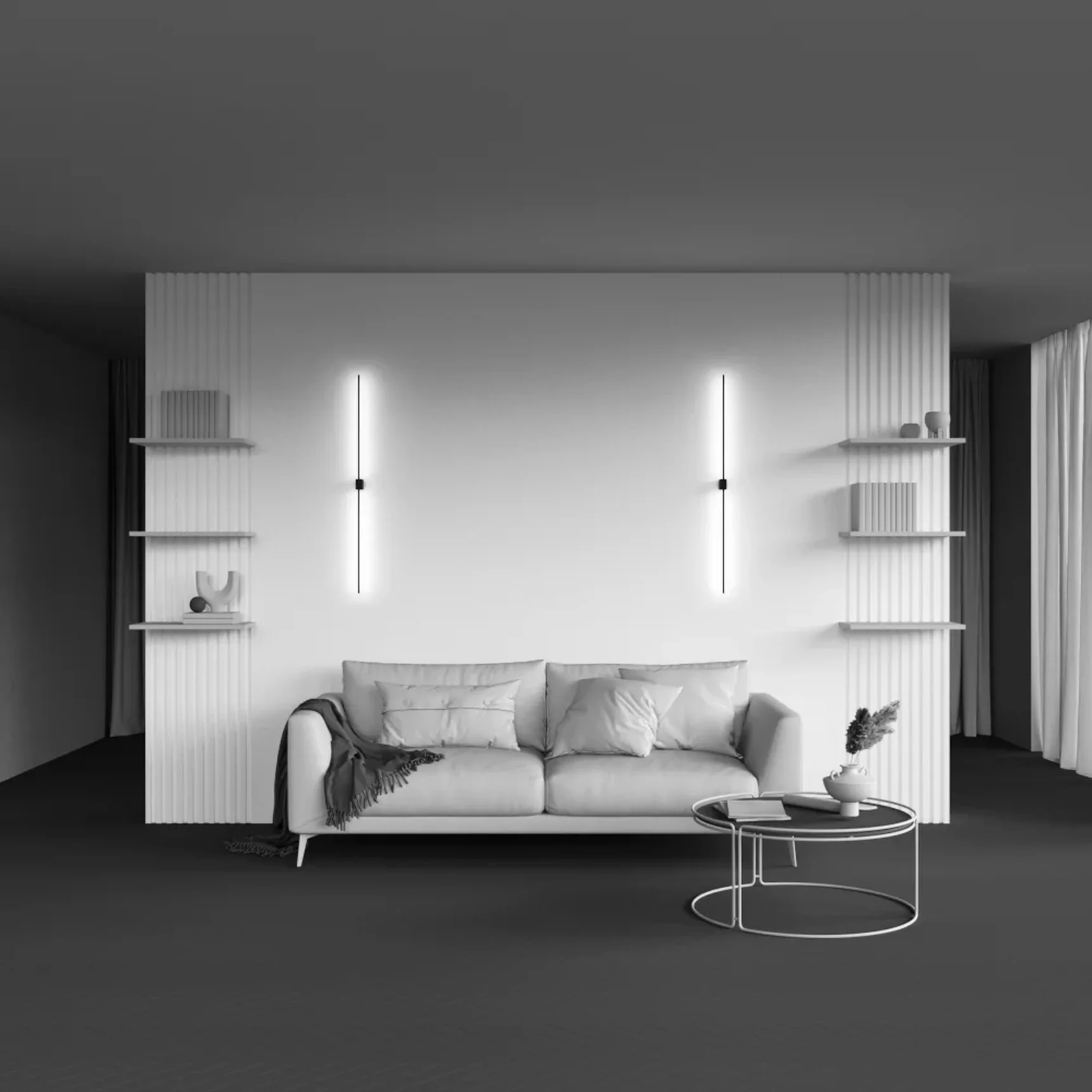 Настенный светильник (бра) Pars 3000К 12Вт IP 20, C071WL-L12B3K