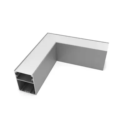 Соединитель RVE-CONNECT-90 угловой 90° для встраиваемого профиля 50x70 мм.