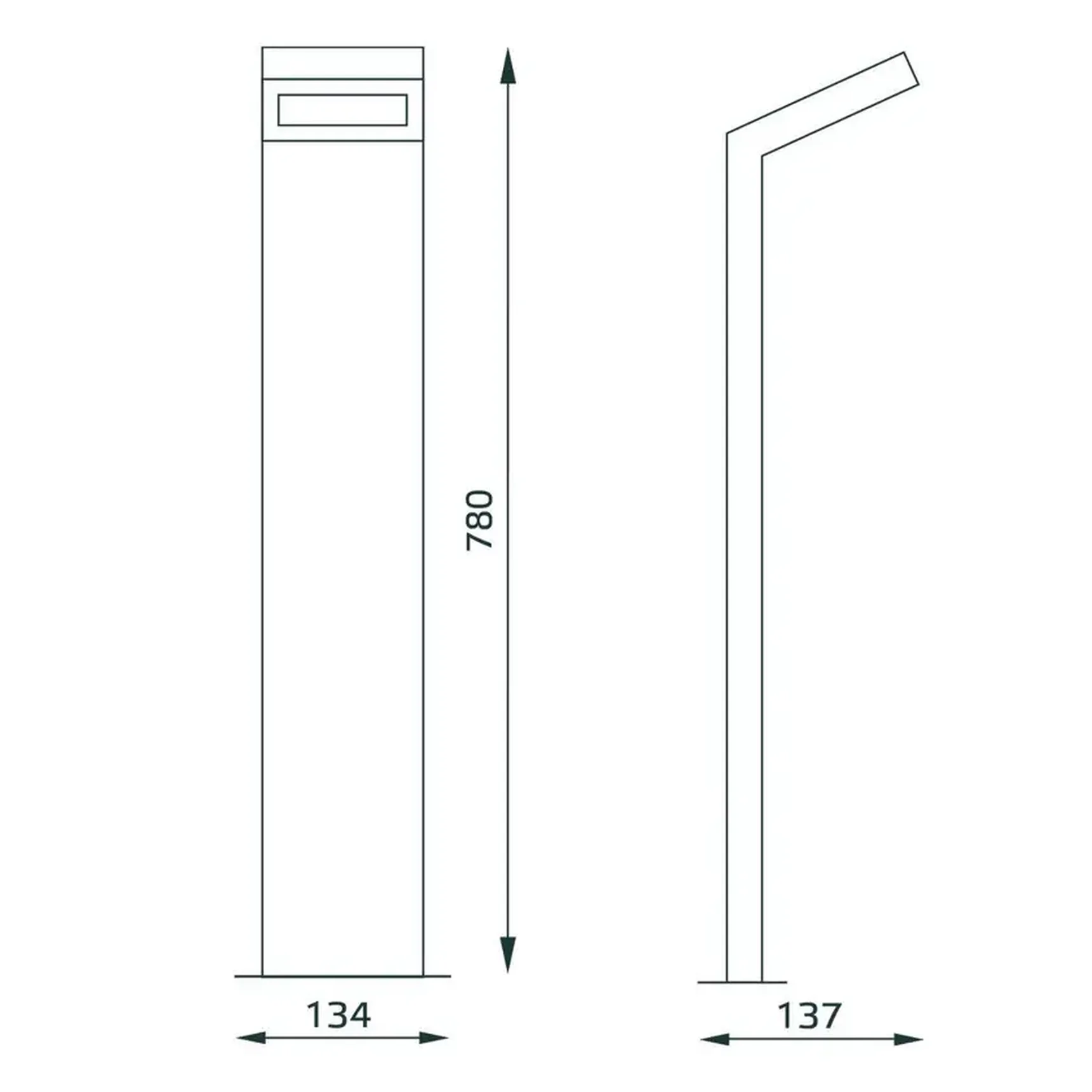Уличный светодиодный светильник Gauss Electra GD111