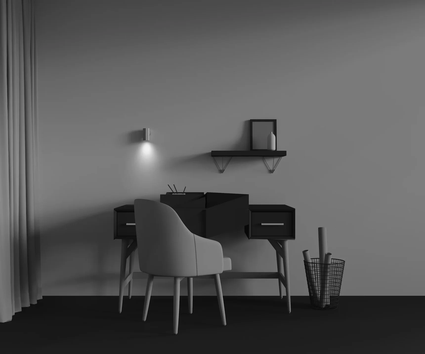 Настенный светильник (бра) Calipso GU10x01 10Вт IP20, C106WL-01-GU10-BS