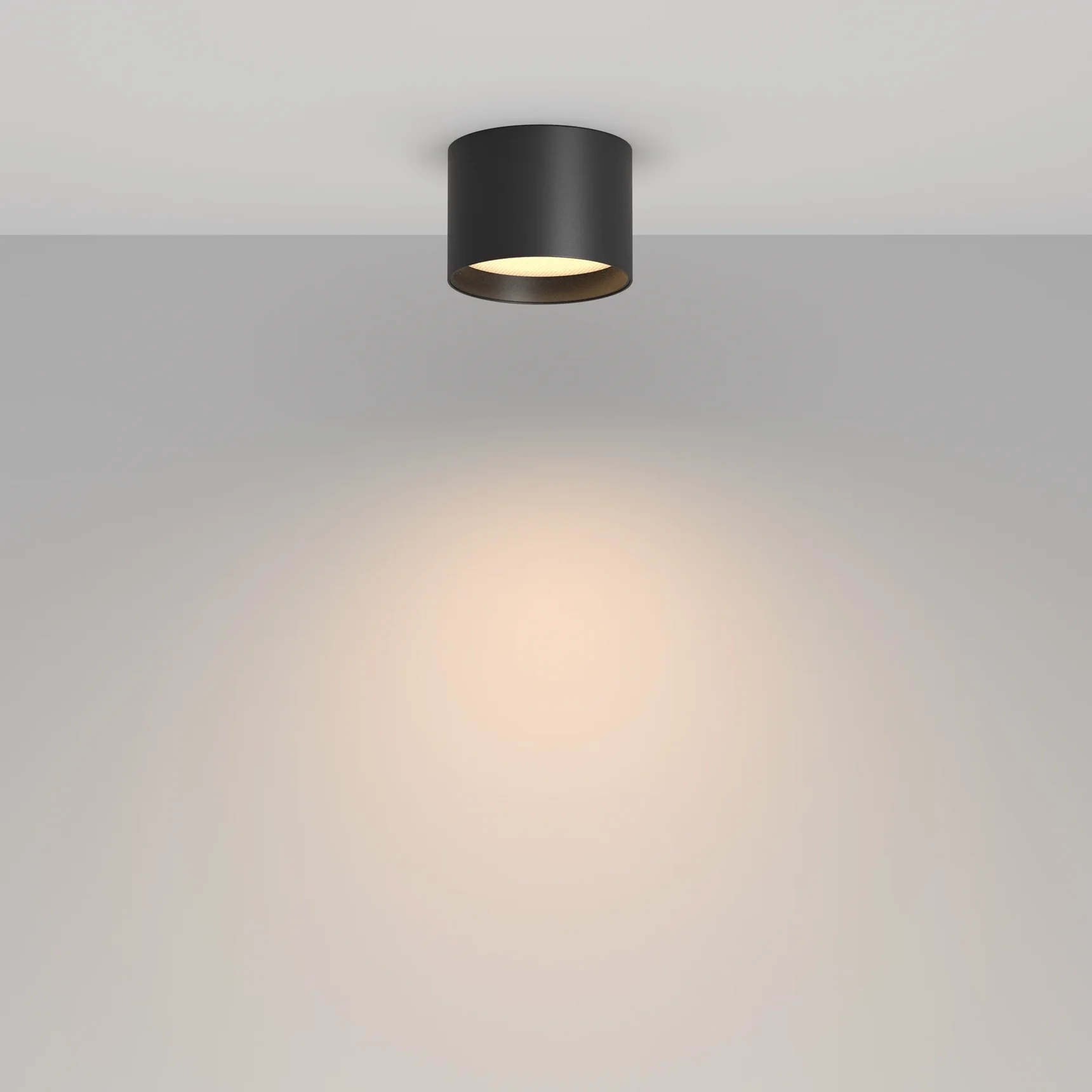 Потолочный светильник Glare 3000К 7Вт 120° IP 44, C127CL-L7W3K-B