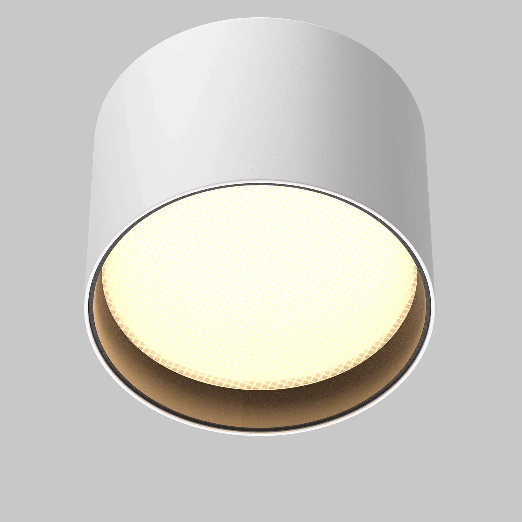 Потолочный светильник Glare 3000К 7Вт 120° IP 44, C127CL-L7W3K-W