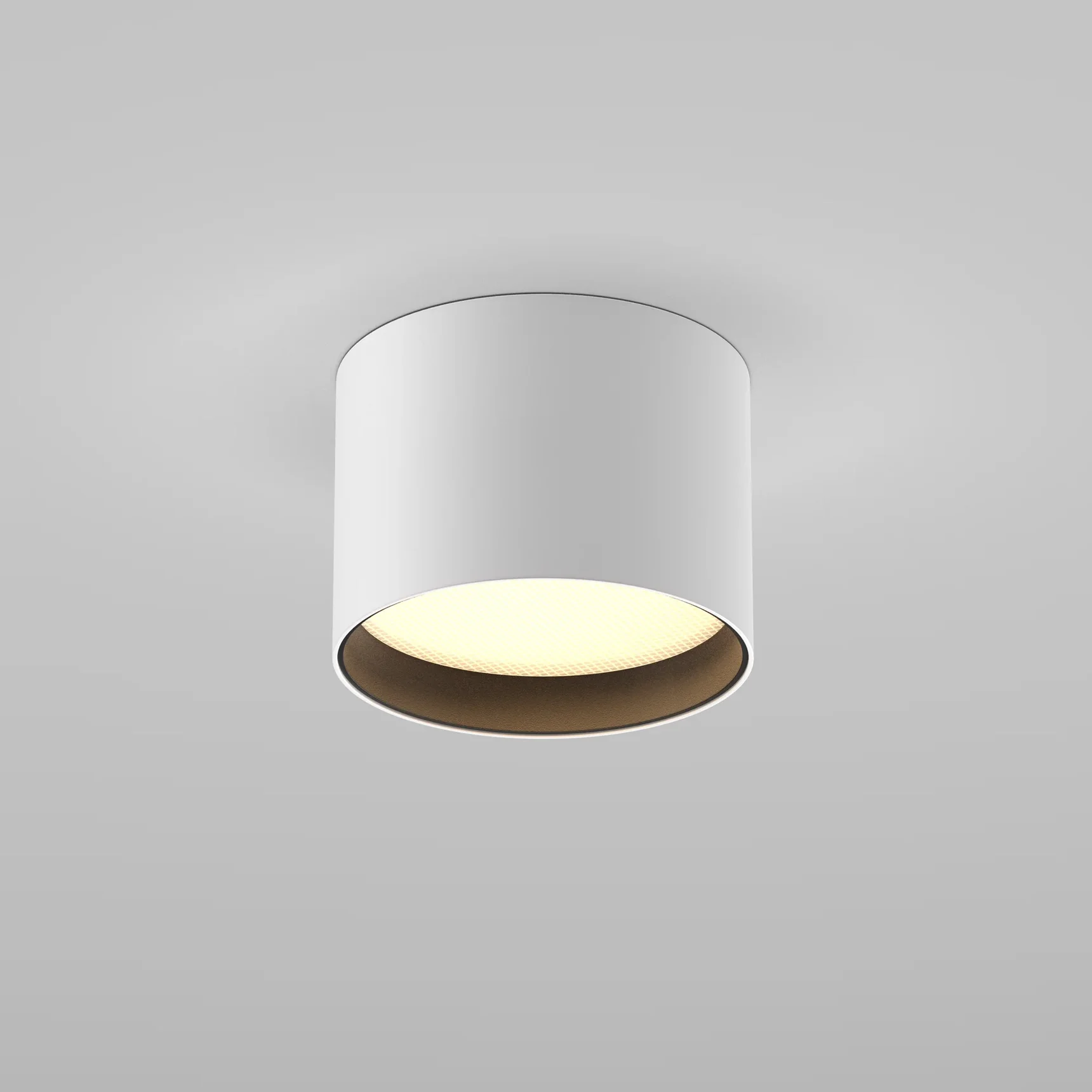 Потолочный светильник Glare 3000К 7Вт 120° IP 44, C127CL-L7W3K-W