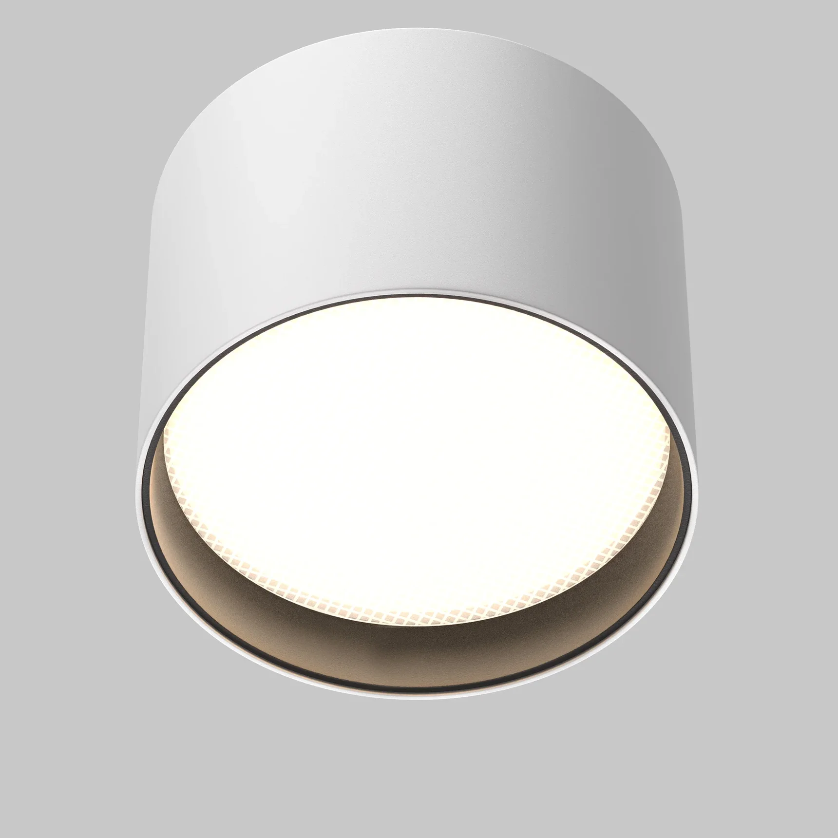 Потолочный светильник Glare 4000К 7Вт 120° IP 44, C127CL-L7W4K-W