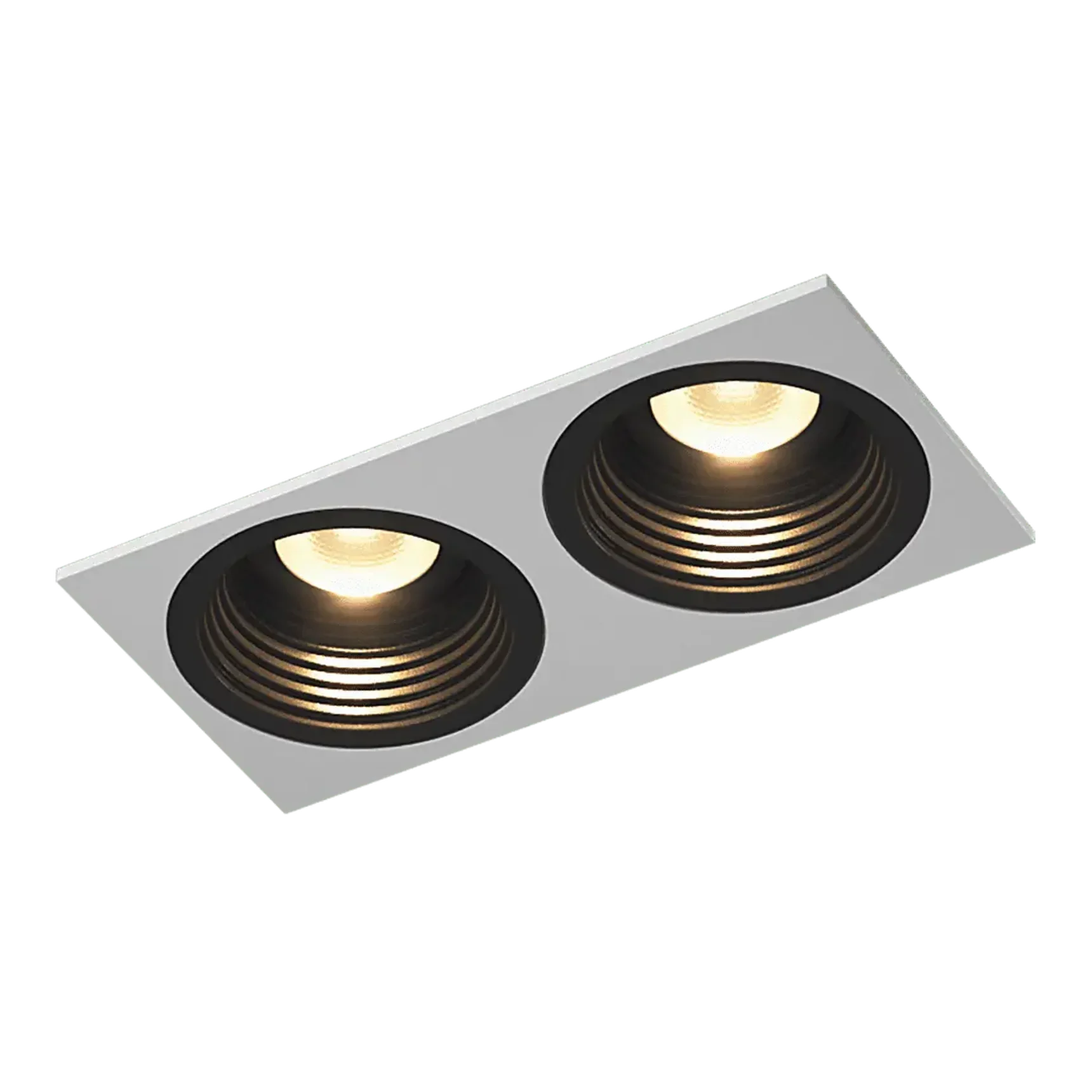 Корпус светильника потолочный встраиваемый, Черный, IP20, COMBO-42-BL