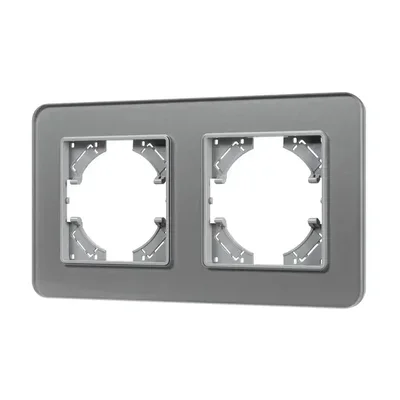 Рамка стеклянная FRM-OMALI-SFGS-2-GR (Arlight, -)