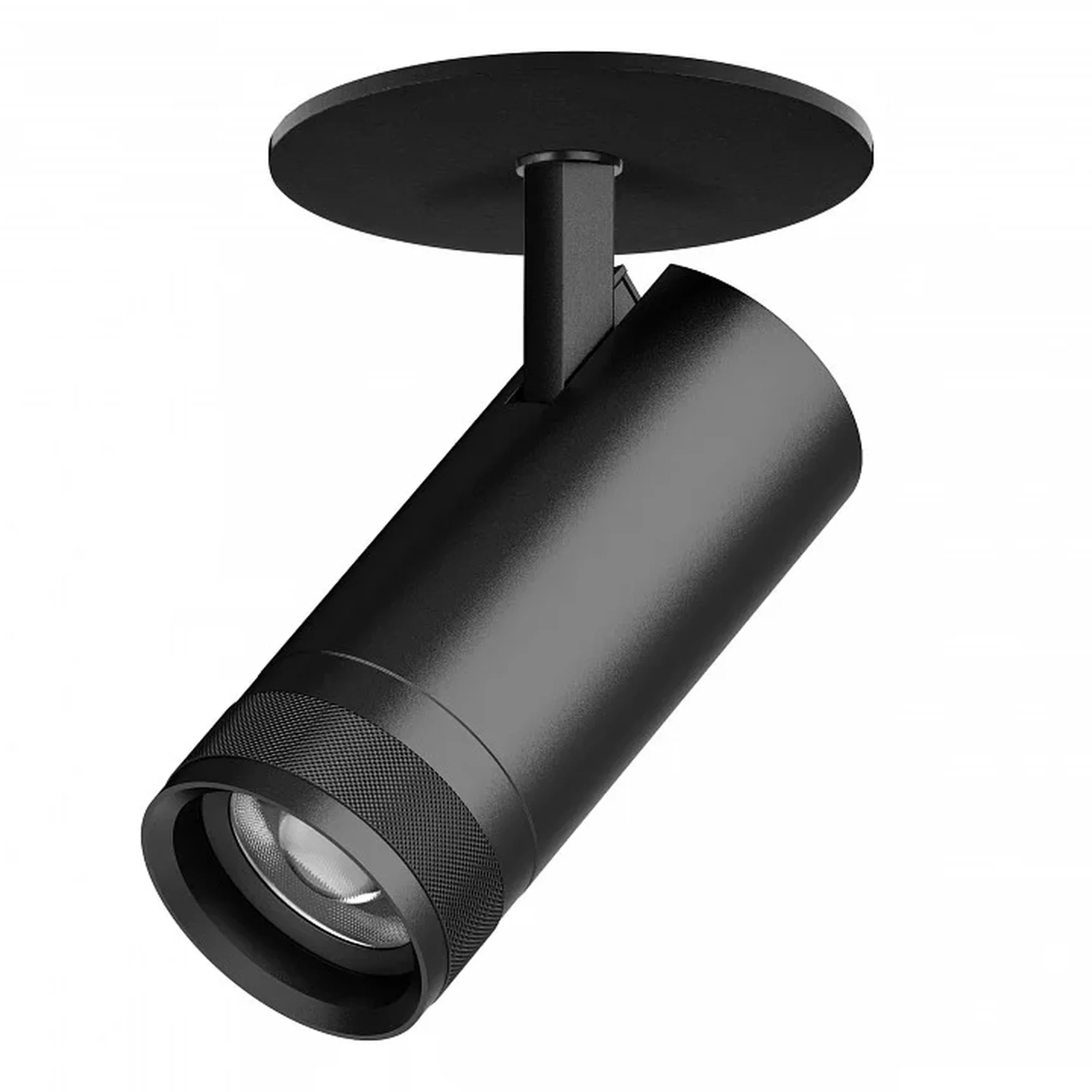 C4207RS Светильник CANNO PRO встраиваемый LED 20W 1400LM 20-55G ЧЕРНЫЙ 2700-4200-6000K IP20 с адаптером