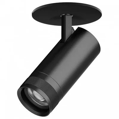 C4207RS Светильник CANNO PRO встраиваемый LED 20W 1400LM 20-55G ЧЕРНЫЙ 2700-4200-6000K IP20 с адаптером