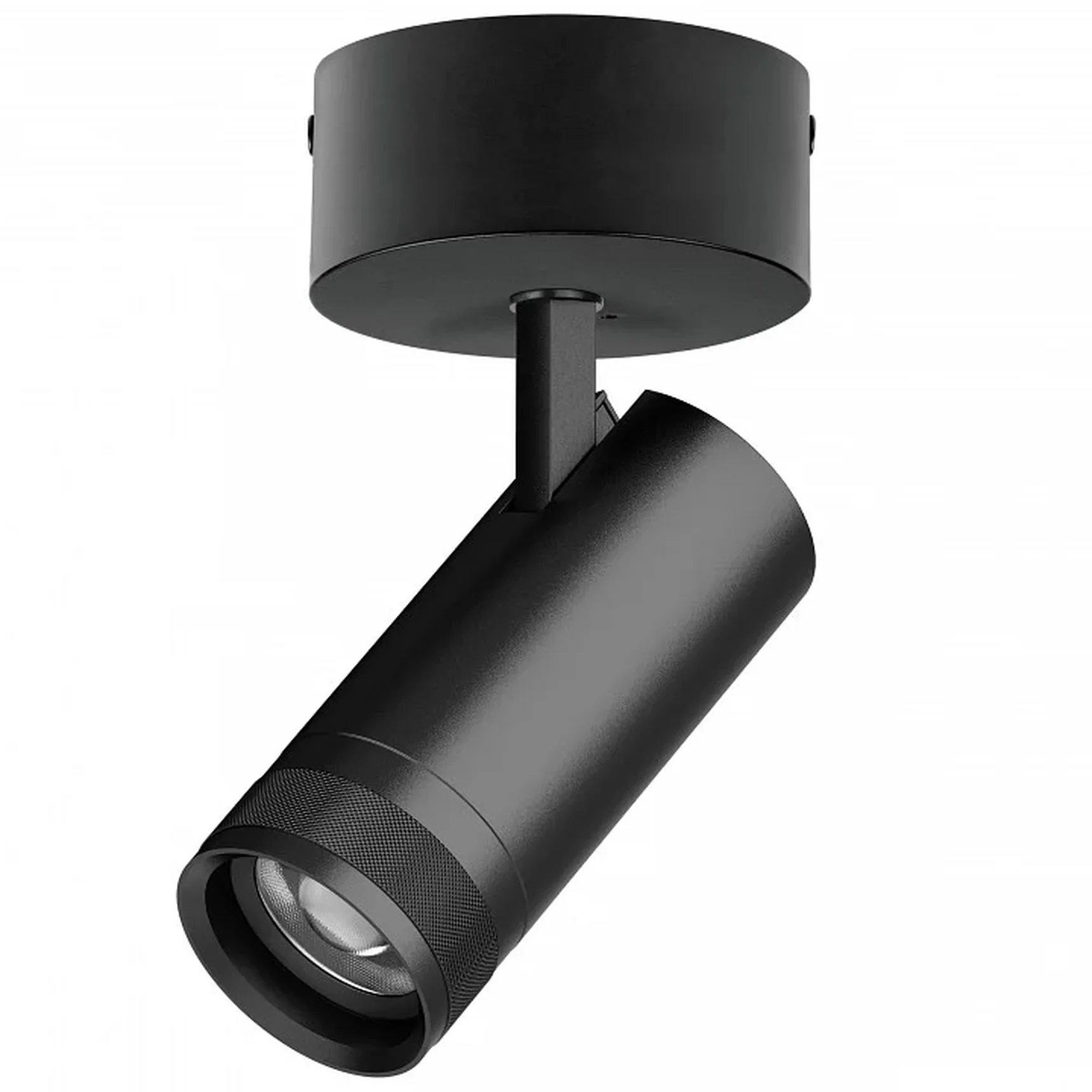 C4207SO Светильник CANNO PRO накладной LED 20W 1400LM 20-55G ЧЕРНЫЙ 2700-4200-6000K IP20 с адаптером