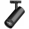 C4207SS Светильник CANNO PRO д/треков BARRA LED 20W 1400LM 20-55G ЧЕРНЫЙ 2700-4200-6000K IP20 с тонким адаптером (304207 + 592007-SS)