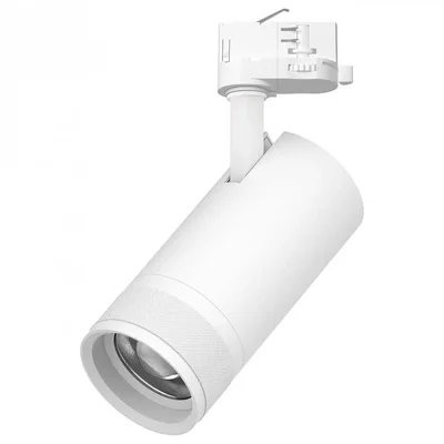 C4306QT Светильник CANNO PRO д/треков QUATTRO LED 30W 2100LM 20-55G БЕЛЫЙ 2700-4200-6000K IP20 с адаптером (304306 + 594006)