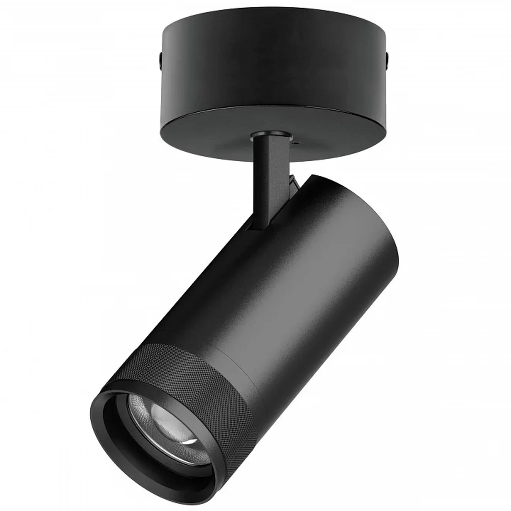 C4307SO Светильник CANNO PRO накладной LED 30W 2100LM 20-55G ЧЕРНЫЙ 2700-4200-6000K IP20 с адаптером