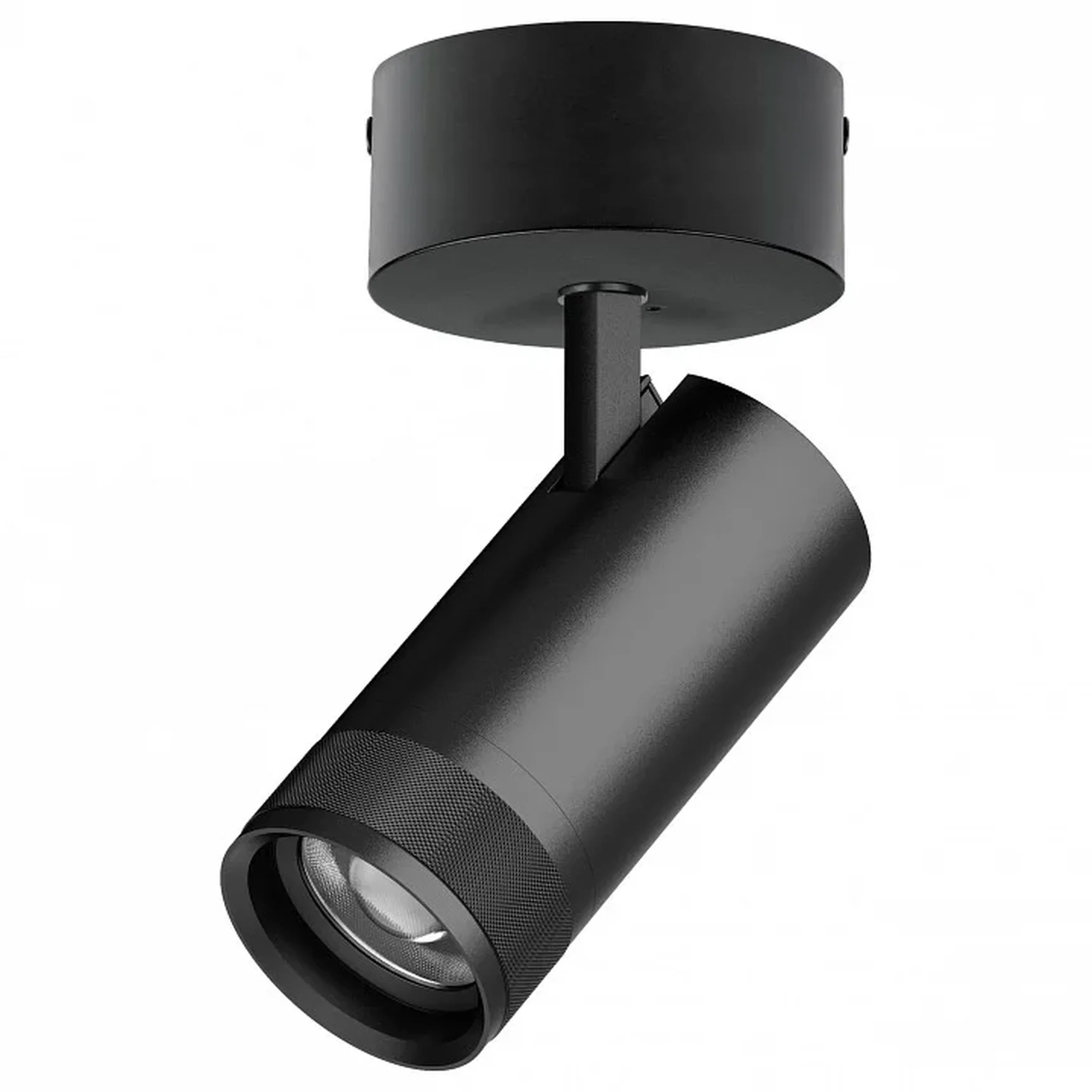 C4307SO Светильник CANNO PRO накладной LED 30W 2100LM 20-55G ЧЕРНЫЙ 2700-4200-6000K IP20 с адаптером