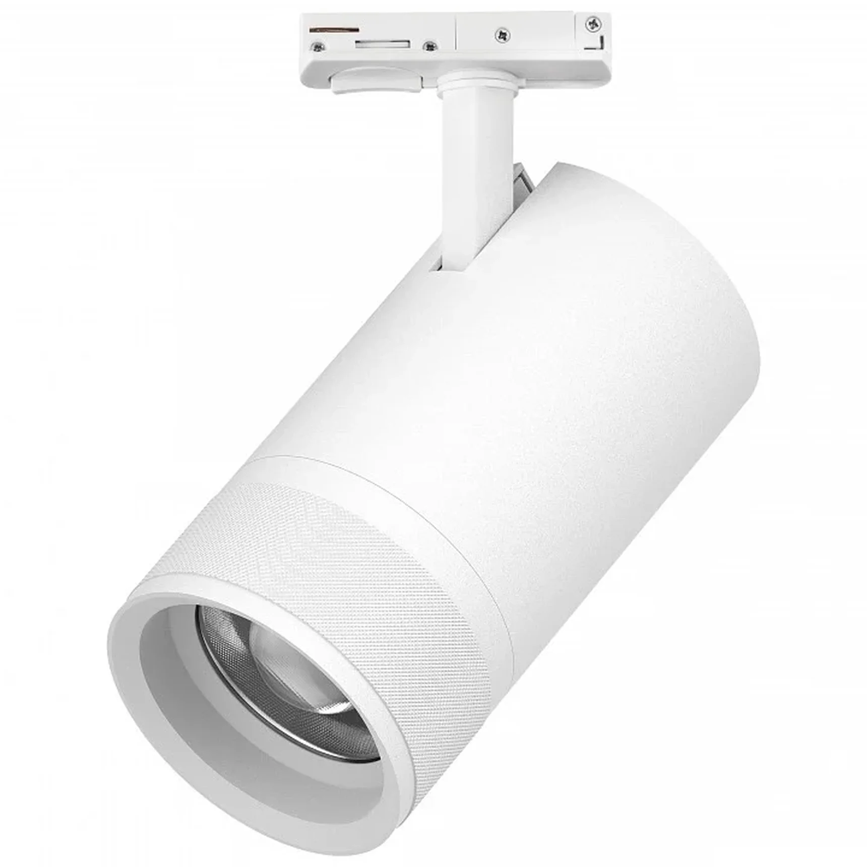 C4406SS Светильник CANNO PRO д/треков BARRA LED 40W 2800LM 20-55G БЕЛЫЙ 2700-4200-6000K IP20 с тонким адаптером (304406 + 592006-SS)